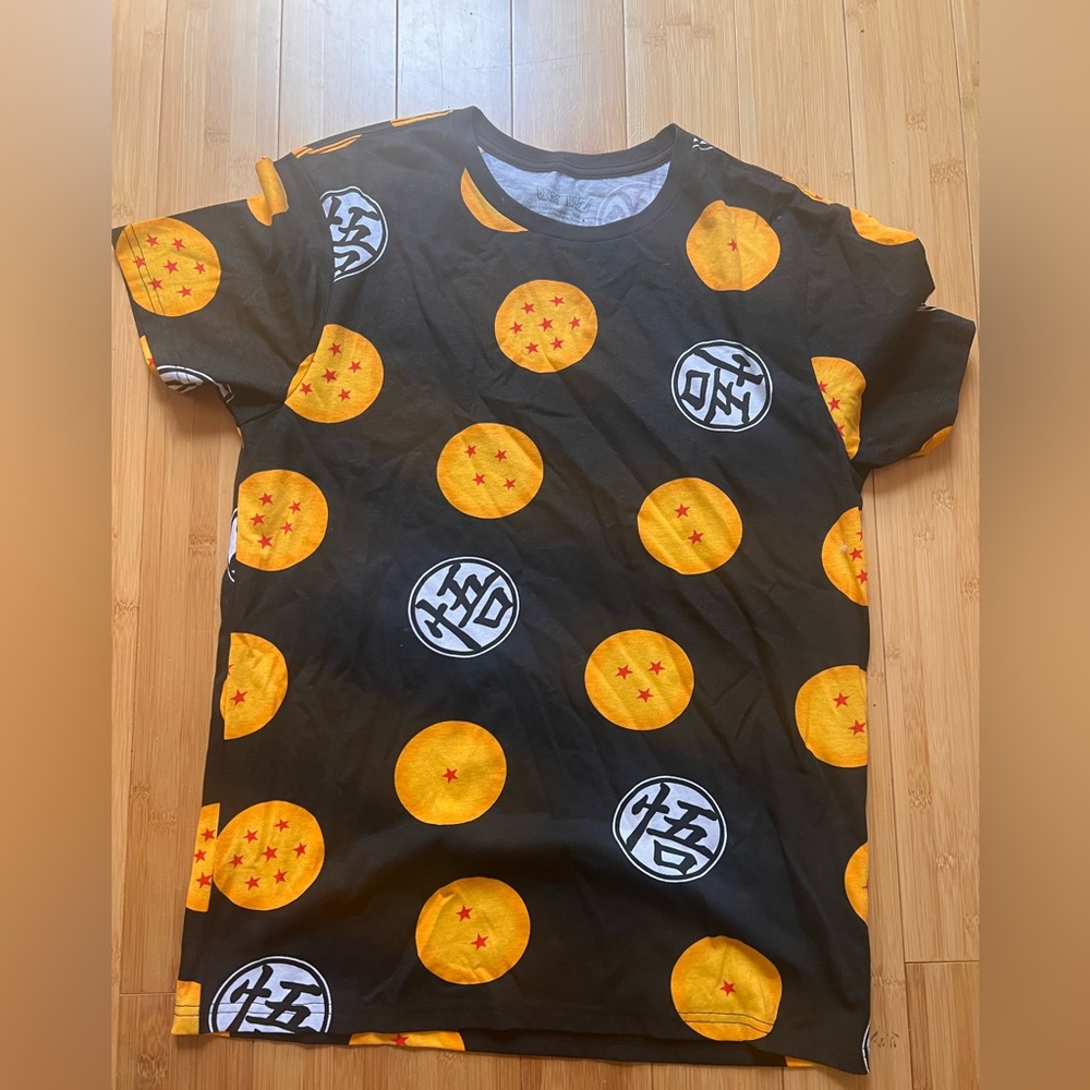 Dragon Ball Z Ball Print Shirt